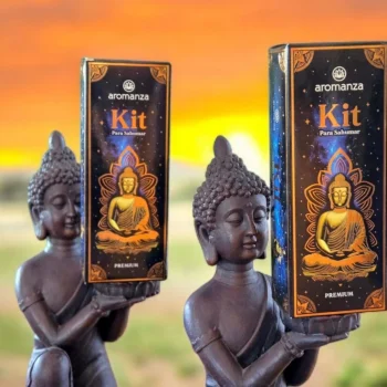 Box Kit Sahumador Premium aromanza