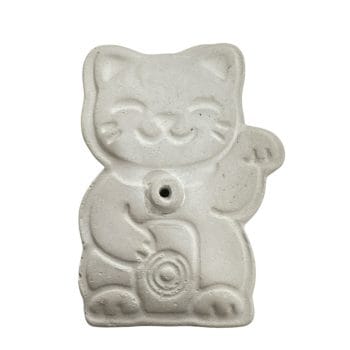 Porta sahumerio Gatito Yeso