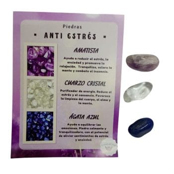 Piedras energéticas: anti estrés