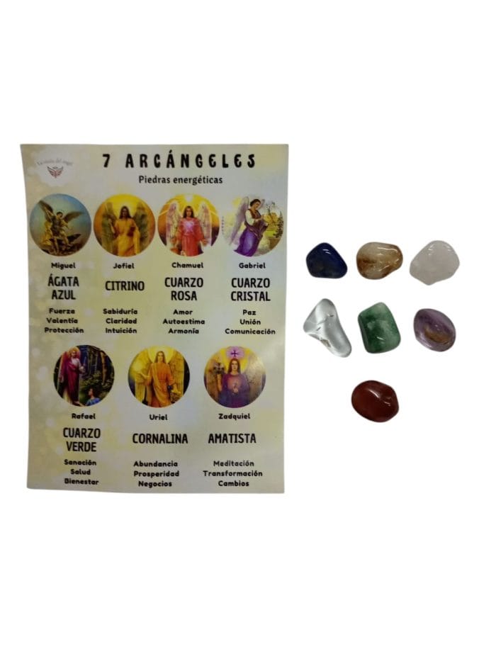 Piedras energéticas: 7 arcangeles