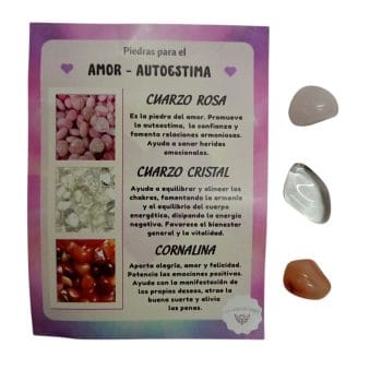 Piedras energéticas: amor autoestima