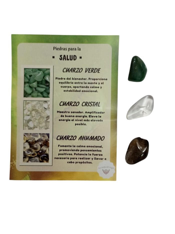 Piedras energéticas: Salud