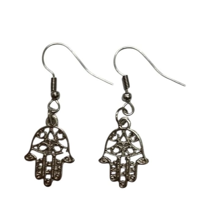 Aritos mano de Hamsa