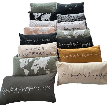 Almohadones surtidos