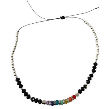 Collar ajustable 7 chakras