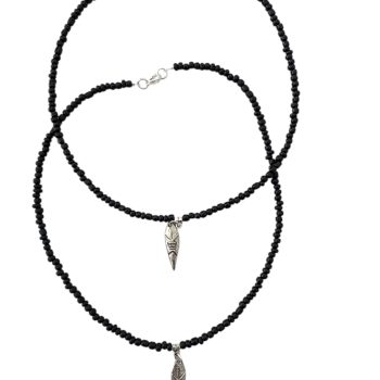 Collar amuleto punta