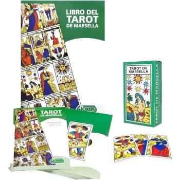 Tarot Marselles joker con libro