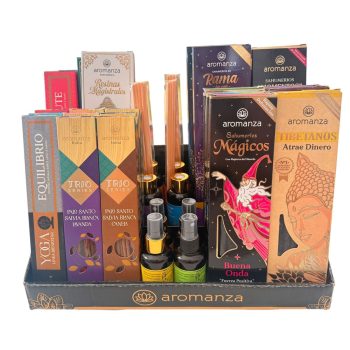 Kit Aromanza + exhibidor