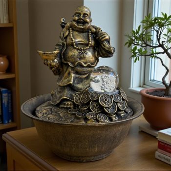 Fuente Buda Riqueza 25 cm