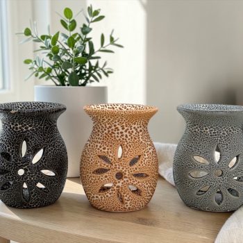 Hornillo Textura con flor (PREVENTA)