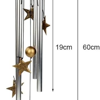 Llamador estrellas doradas