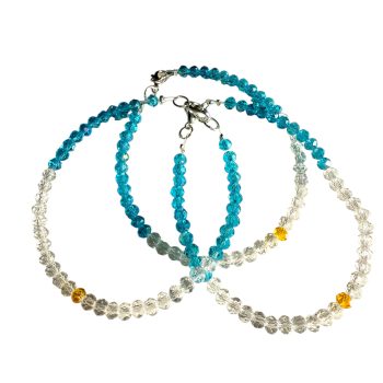 Pulsera Argentina con cristales