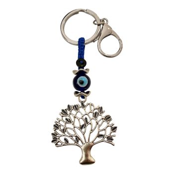 Llavero árbol con ojo protector