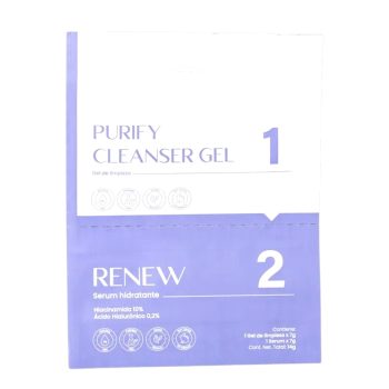 Mascarilla facial de limpieza 2 en 1