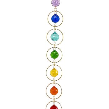 Colgante chakras con caireles atrapasol