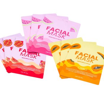 Mascarilla facial frutas