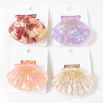 Broche ostra brillante