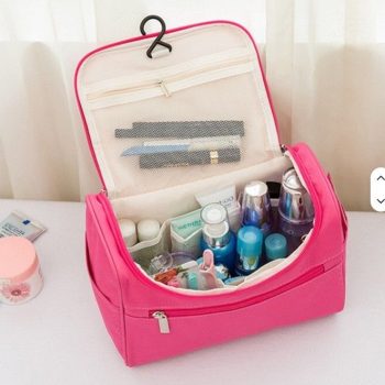 Porta cosméticos neceser con gancho