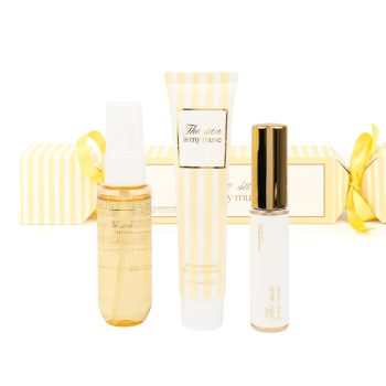 Set “The sun is my muse”(body splash+ perfume + crema)