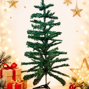Arbol de navidad con pie 80cm