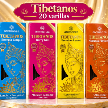 10 cajas de Tibetanos 20 varillas