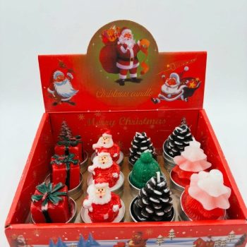 Vela navidad surtida 1 unidad