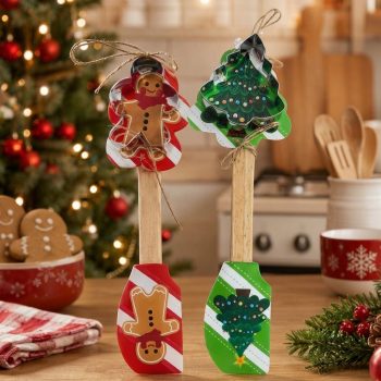 Espatula y cortante navidad (PREVENTA)